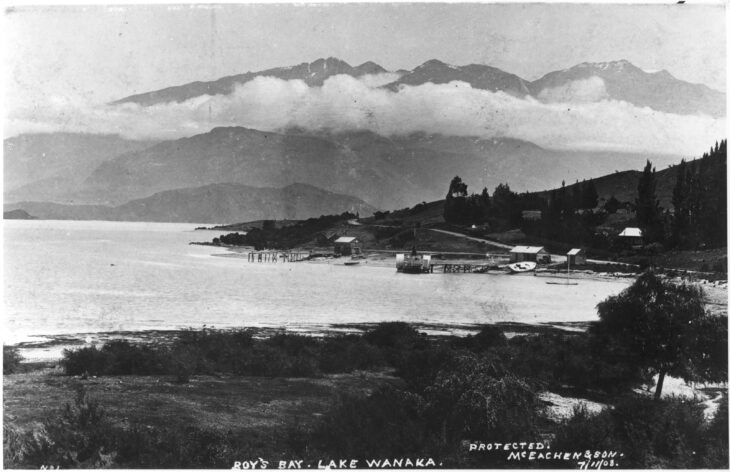 Historical Image of Wanaka New zealand